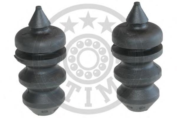 Compre Pára-choque (grade de proteção) de amortecedor traseiro + bota de proteção Daewoo Matiz 