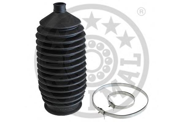 Bota de proteção esquerda do mecanismo de direção (de cremalheira) 406643S1 Peugeot/Citroen