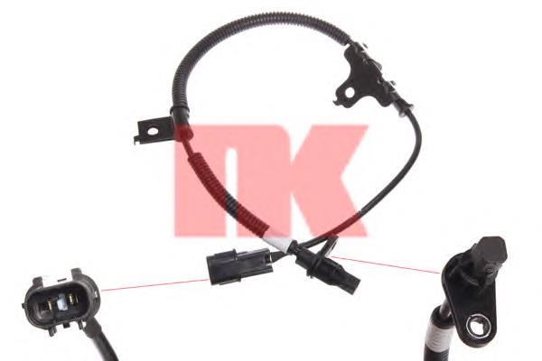 9567007000 Hyundai/Kia Sensor ABS dianteiro esquerdo
