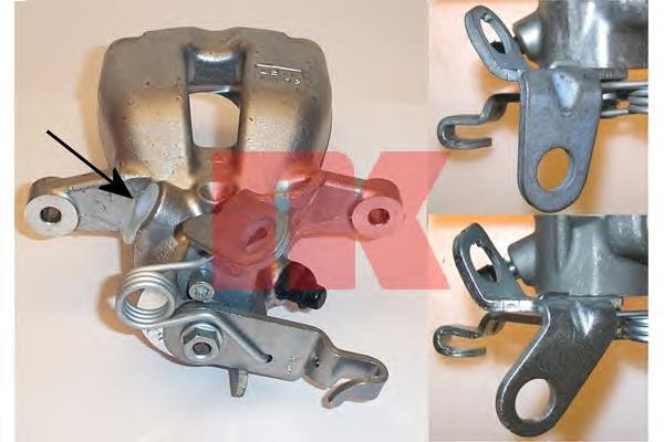 Suporte do freio traseiro direito VAG 8J0615424E