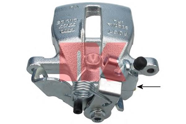 Suporte do freio traseiro esquerdo 4160610 DRI