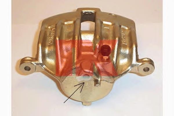 Suporte do freio dianteiro direito 0986474302 Bosch