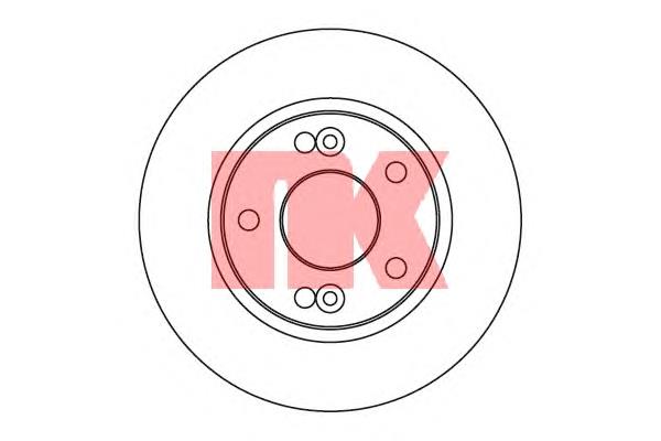 Disco do freio dianteiro 09813775 Brembo