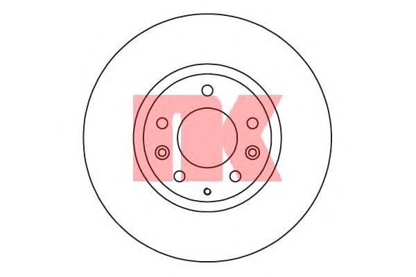 Disco do freio dianteiro Mazda GP7Y3325XB preço, a partir de 53,45 USD
