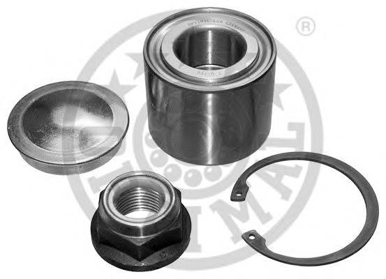 74001 Metalcaucho Rolamento de cubo traseiro
