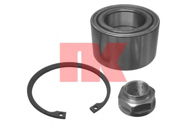 Rolamento de cubo dianteiro 654W0078 Ridex