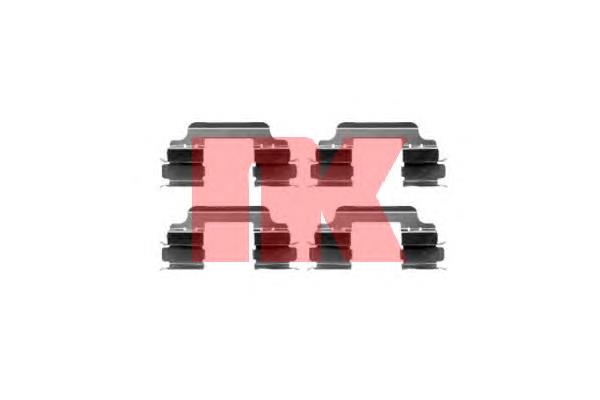 Compre 41083AX625 Nissan/Infiniti Kit de molas de fixação de sapatas de disco dianteiras