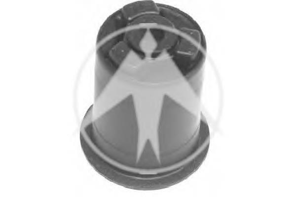 02165 Metalcaucho Bloco silencioso de viga traseira (de plataforma veicular)