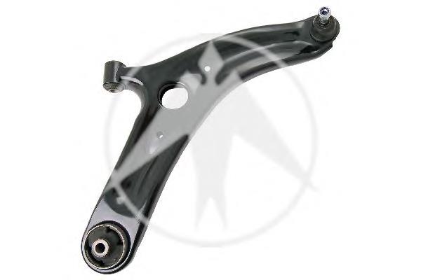 545011P100 Hyundai/Kia Braço oscilante inferior direito de suspensão dianteira