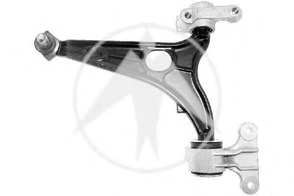 Braço oscilante inferior esquerdo de suspensão dianteira Peugeot/Citroen 3520R8