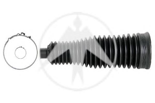 Bota de proteção do mecanismo de direção (de cremalheira) 01910 Metalcaucho