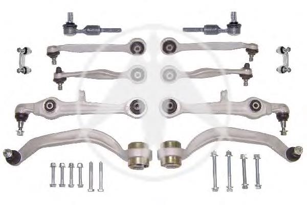 Kit de braços oscilantes de suspensão dianteira 443969 Hart