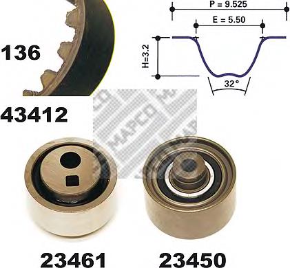 Compre CT906K1 Continental/Siemens Correia do mecanismo de distribuição de gás, kit