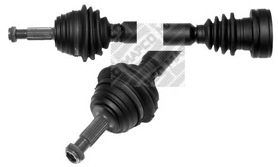 Semieixo (acionador) dianteiro direito 6K0407452DX VAG