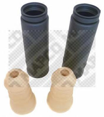Pára-choque (grade de proteção) de amortecedor traseiro + bota de proteção 722555 Maxgear