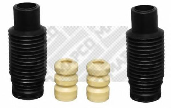 Pára-choque (grade de proteção) de amortecedor dianteiro + bota de proteção 722441 Maxgear