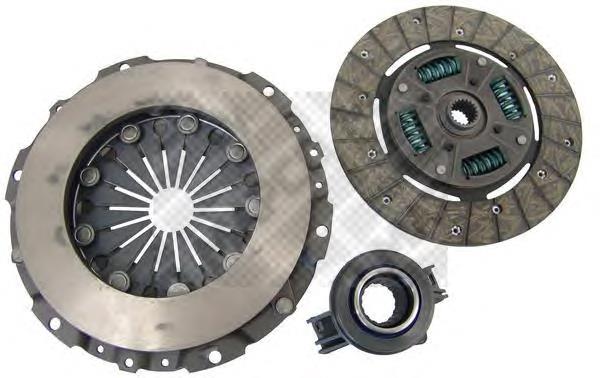 Kit de embraiagem (3 peças) 60815448 Fiat/Alfa/Lancia