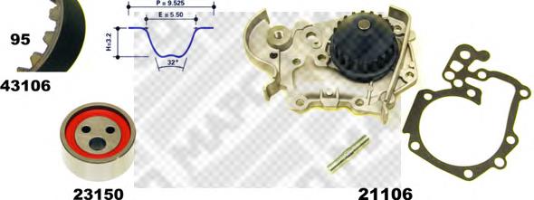 Compre CT709WP1 Continental/Siemens Correia do mecanismo de distribuição de gás, kit