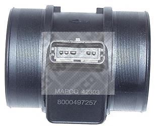 Sensor de fluxo (consumo) de ar, medidor de consumo M.A.F. - (Mass Airflow) 558005 ERA