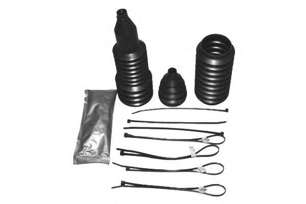Compre 01244 Metalcaucho Bota de proteção esquerda do mecanismo de direção (de cremalheira)