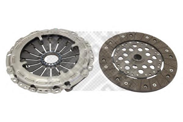 Kit de embraiagem (3 peças) Peugeot/Citroen 205256