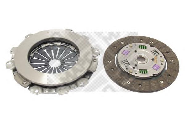 Kit de embraiagem (3 peças) 7701465180 Renault (RVI)