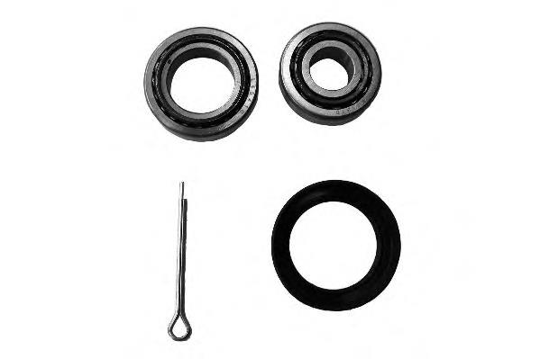 Rolamento de cubo traseiro 8D0598625 VAG