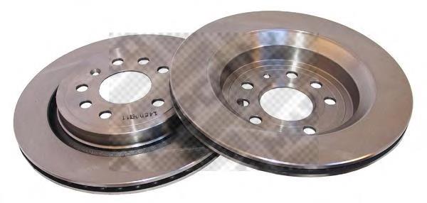 Disco do freio traseiro 93171778 Opel