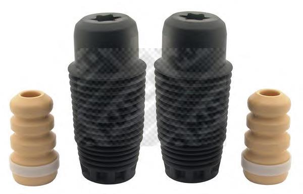 Compre 06294 Metalcaucho Pára-choque (grade de proteção) de amortecedor dianteiro + bota de proteção