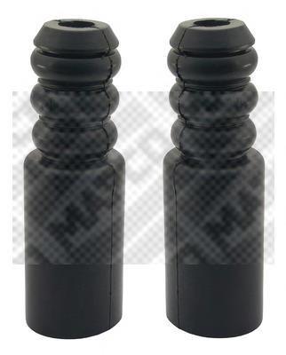 Pára-choque (grade de proteção) de amortecedor dianteiro + bota de proteção Cautex 020044