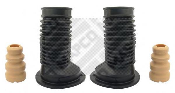 Pára-choque (grade de proteção) de amortecedor dianteiro + bota de proteção 50888 Impergom