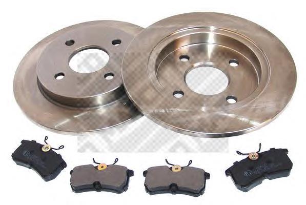 Disco do freio traseiro 95GJ2A315EC Ford