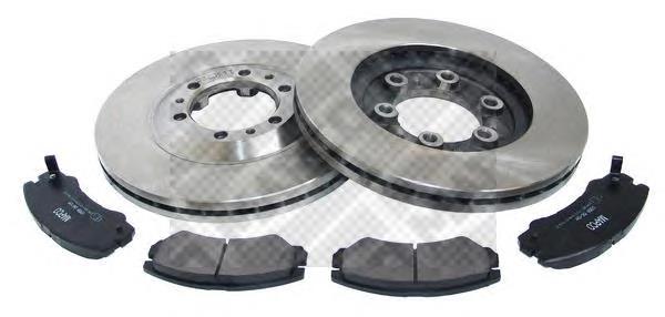 Disco do freio dianteiro 97034035 Opel