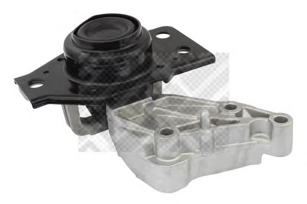 Coxim (suporte) direito inferior de motor 8200398170 Renault (RVI)
