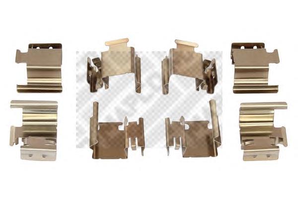 Kit de molas de fixação de sapatas de disco traseiras VAG 5K0698231 preço, a partir de 5,85 USD