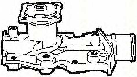 Bomba de água (bomba) de esfriamento Ford 5025607