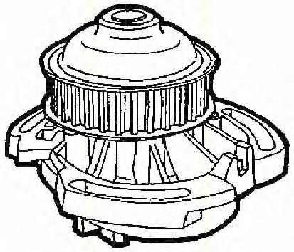 Bomba de água (bomba) de esfriamento WAP811600 Open Parts