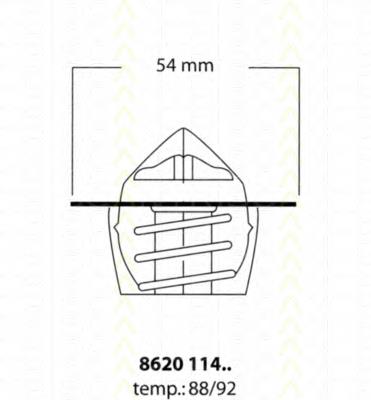 Termostato 3RG 80677