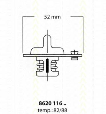 Termostato OK9FC15171 Hyundai/Kia