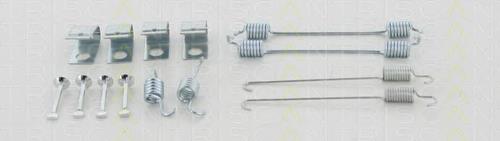 D31044A Autofren Kit de montagem das sapatas traseiras de tambor