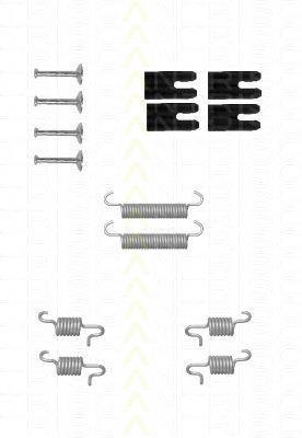 182825 Febi Kit de montagem das sapatas traseiras de tambor