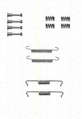 A1644200720 Mercedes Kit de montagem das sapatas traseiras de tambor