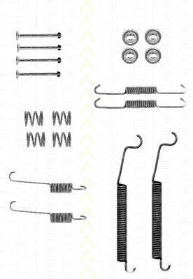 440263346R Renault (RVI) Kit de montagem das sapatas traseiras de tambor