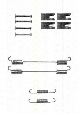 77363945 Fiat/Alfa/Lancia Kit de montagem das sapatas traseiras de tambor