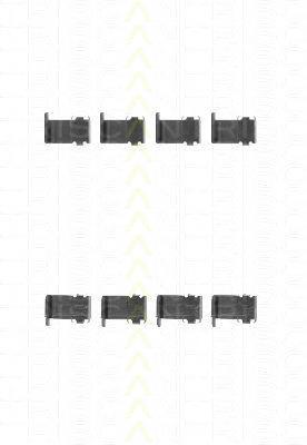 Kit de molas de fixação de sapatas de disco dianteiras Mitsubishi MR389605 preço, a partir de 8,30 USD