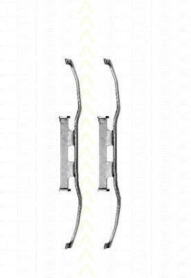 A000421599164 Mercedes Kit de molas de fixação de sapatas de disco dianteiras