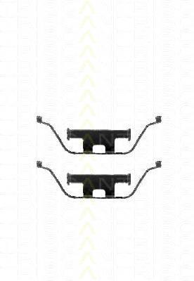 Compre 34211159963 BMW Kit de molas de fixação de sapatas de disco traseiras
