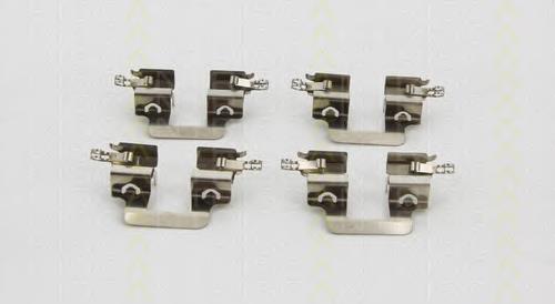 8K0615231 VAG Kit de reparação das sapatas do freio