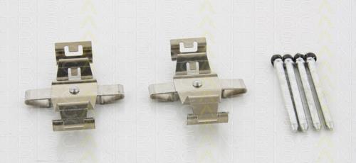 A0014210991 Mercedes Kit de molas de fixação de sapatas de disco dianteiras
