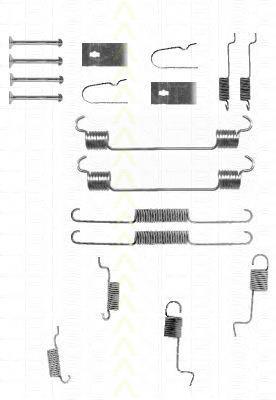 Kit de reparação das sapatas do freio Autofren D3972A preço, a partir de 14,41 USD
